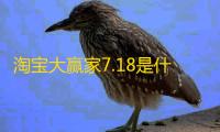 淘宝大赢家7.18是什么